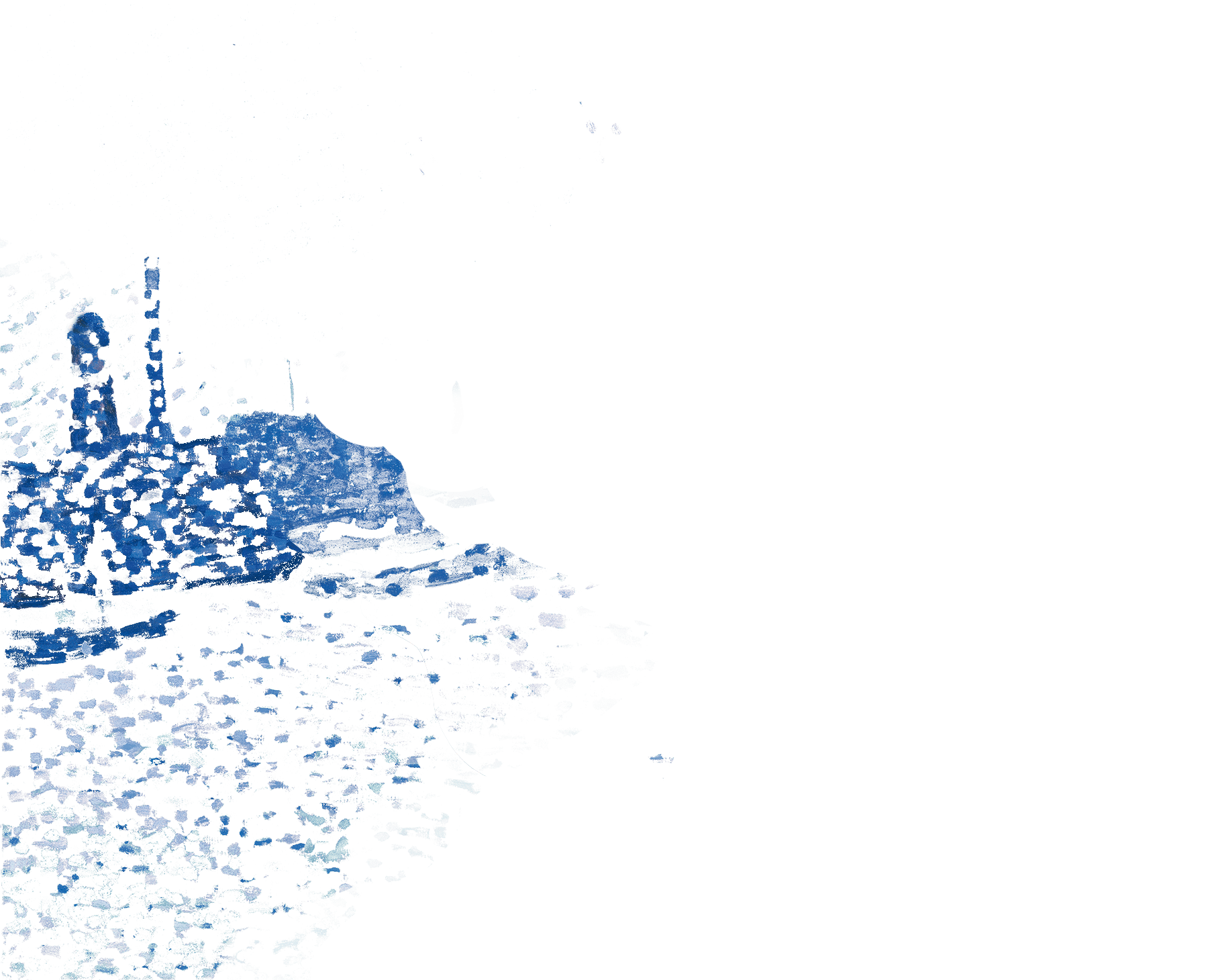 El puente de Waterloo, azul nivel tres