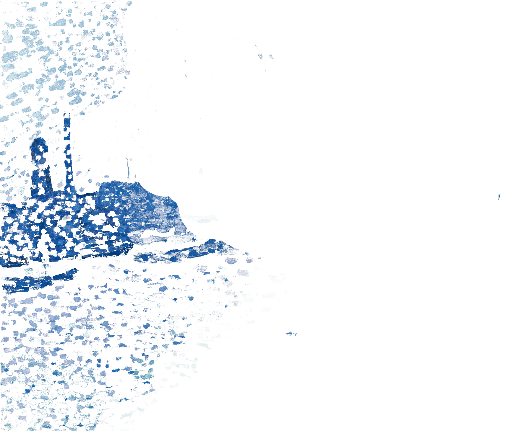 El puente de Waterloo, azul nivel cuatro