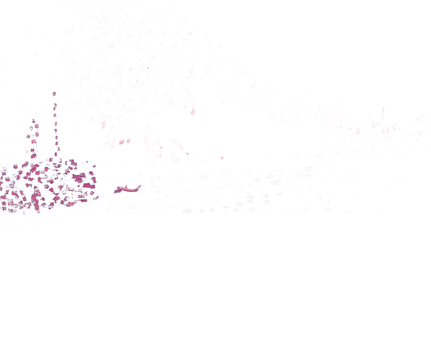 El puente de Waterloo, magenta nivel cuatro