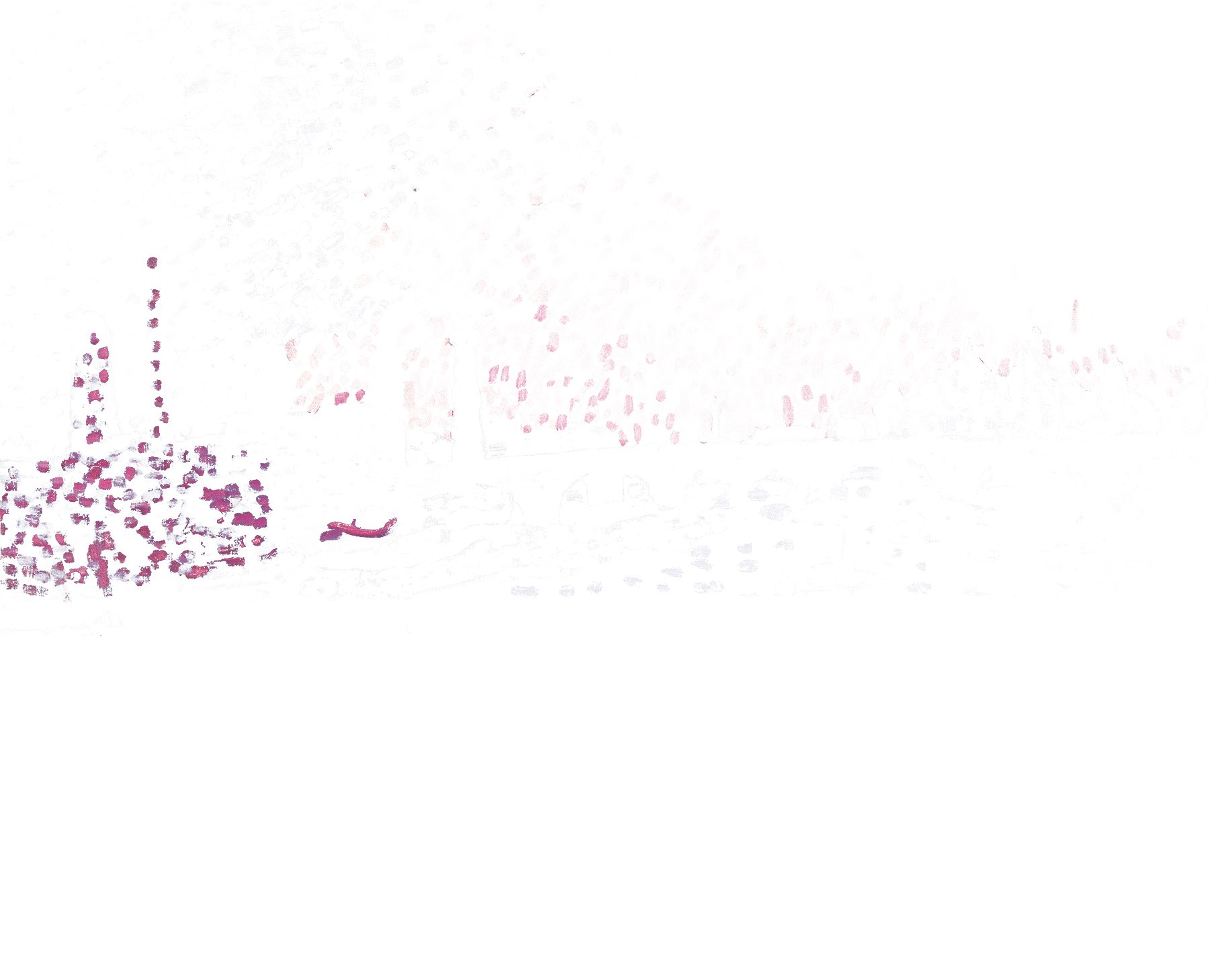 El puente de Waterloo, magenta nivel cinco