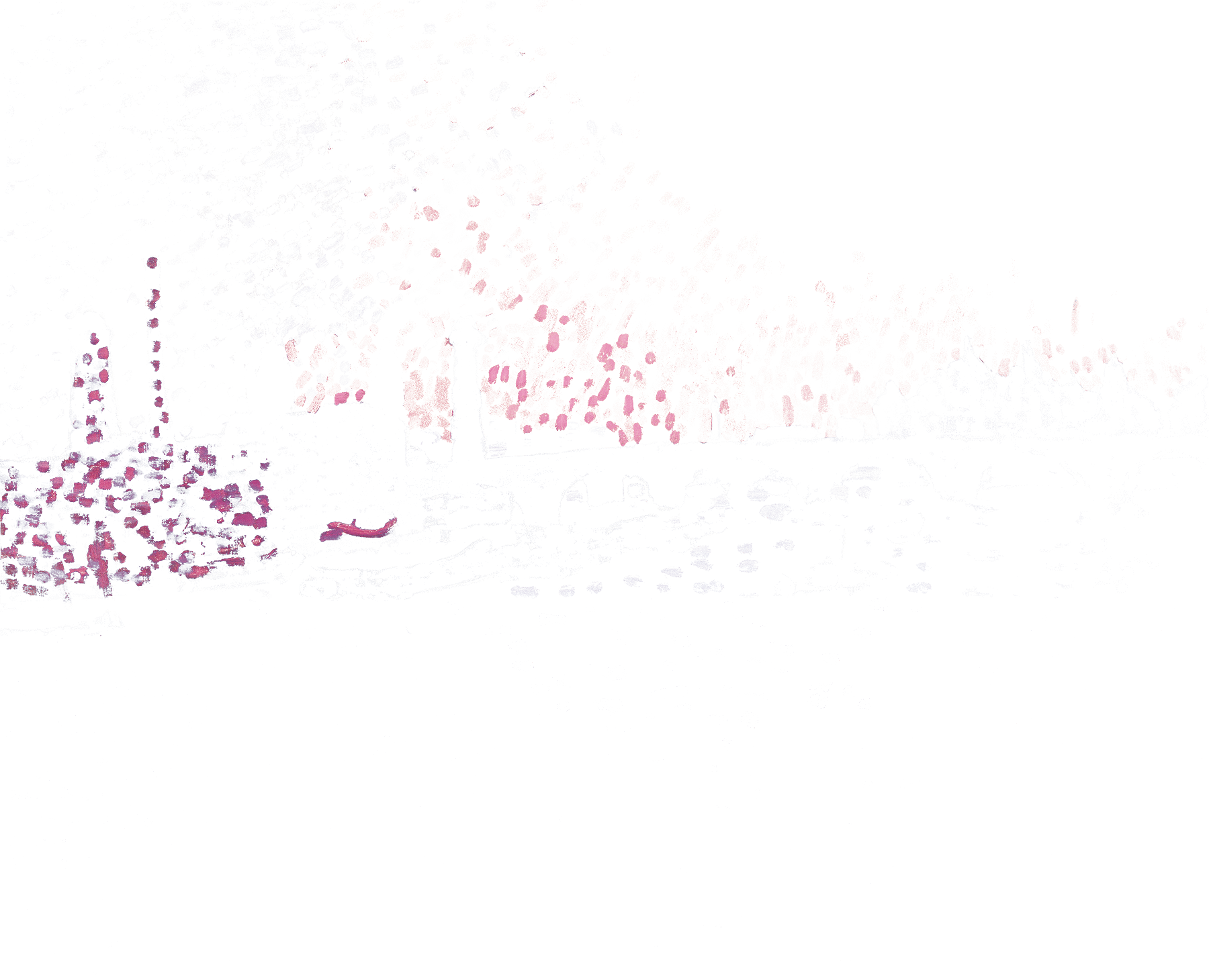 El puente de Waterloo, magenta nivel ocho