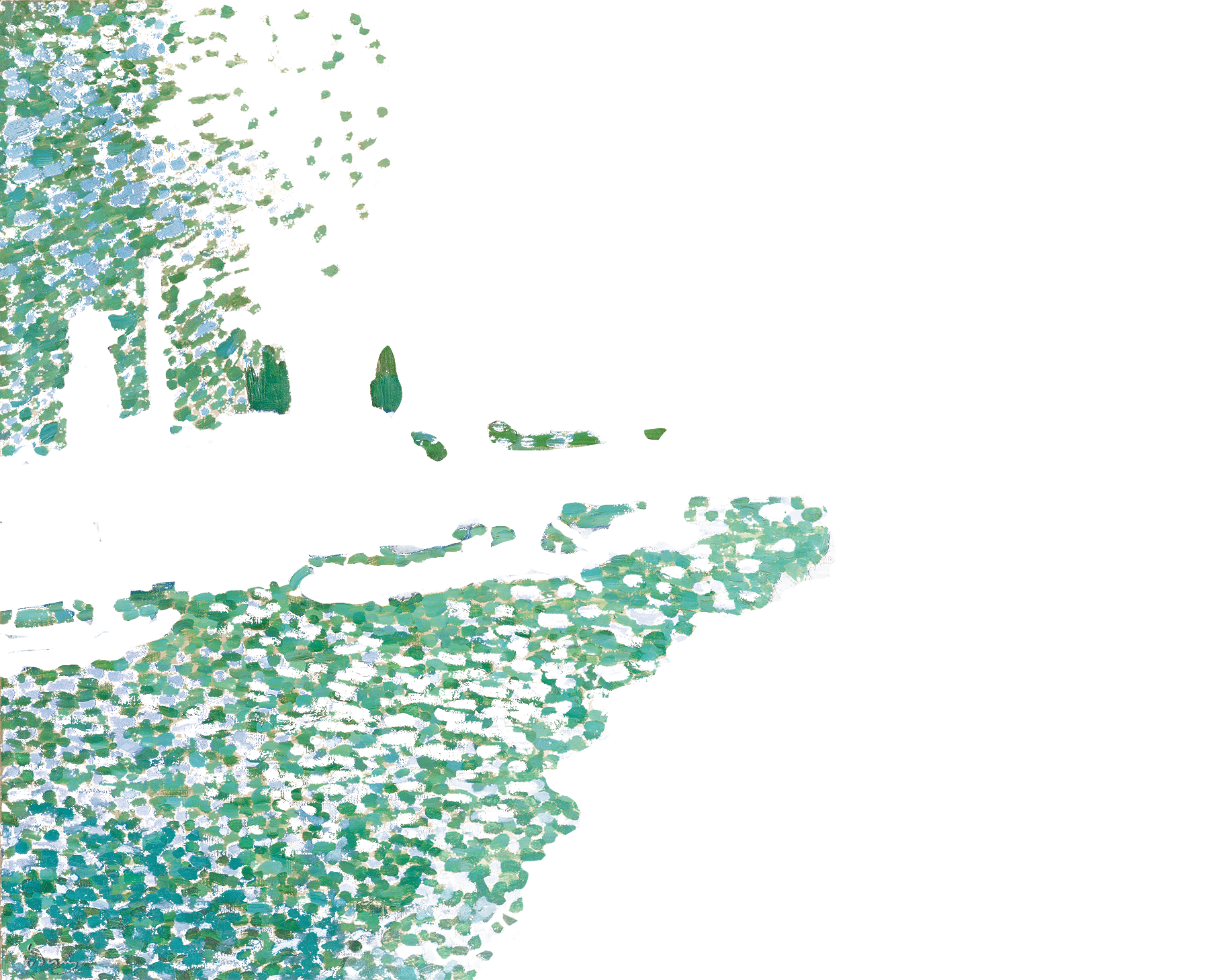 El puente de Waterloo, verde nivel diez