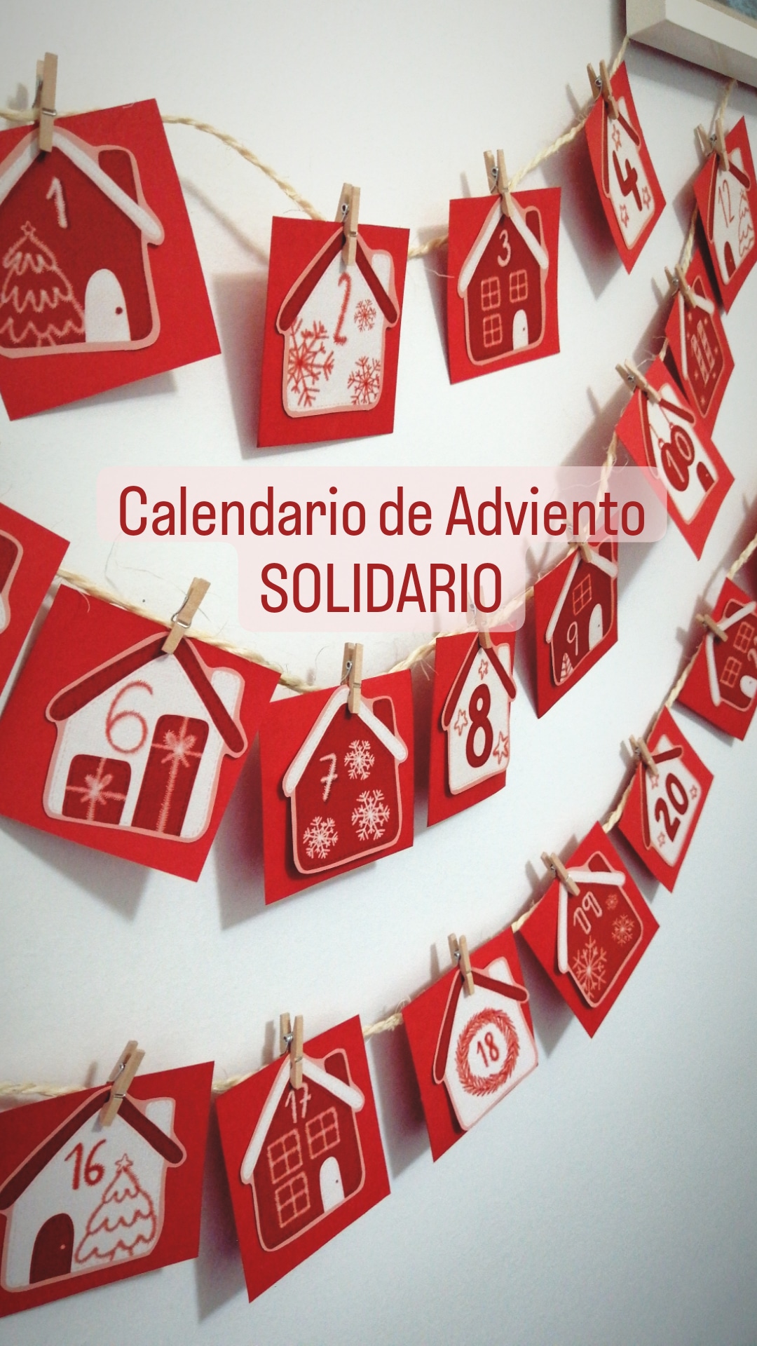 Calendario de adviento solidario