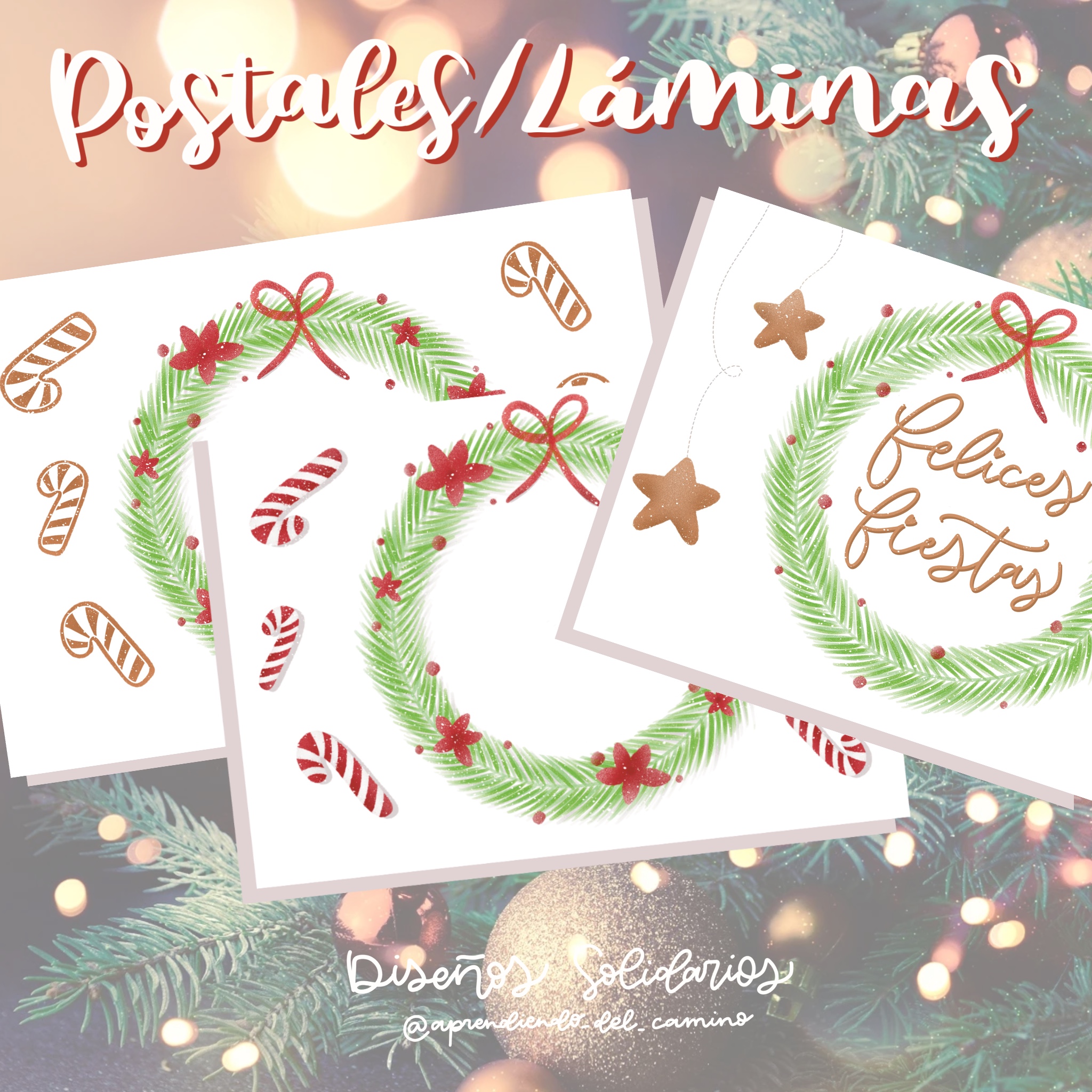 Nuevos diseños digitales navideños disponibles