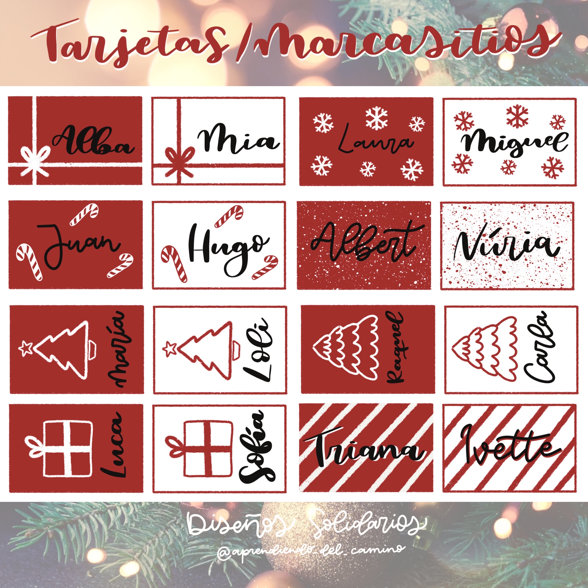 Nuevos diseños digitales navideños disponibles