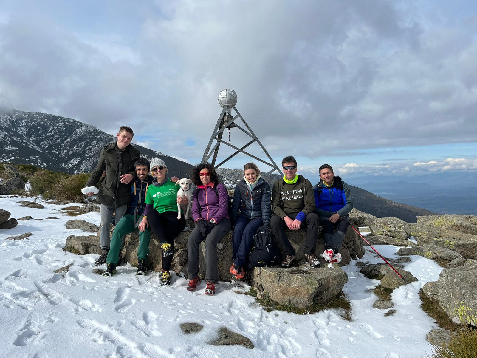 1ª Cima Valle de Ambroz: Monumento de los Montañeros (Puerto de Honduras)