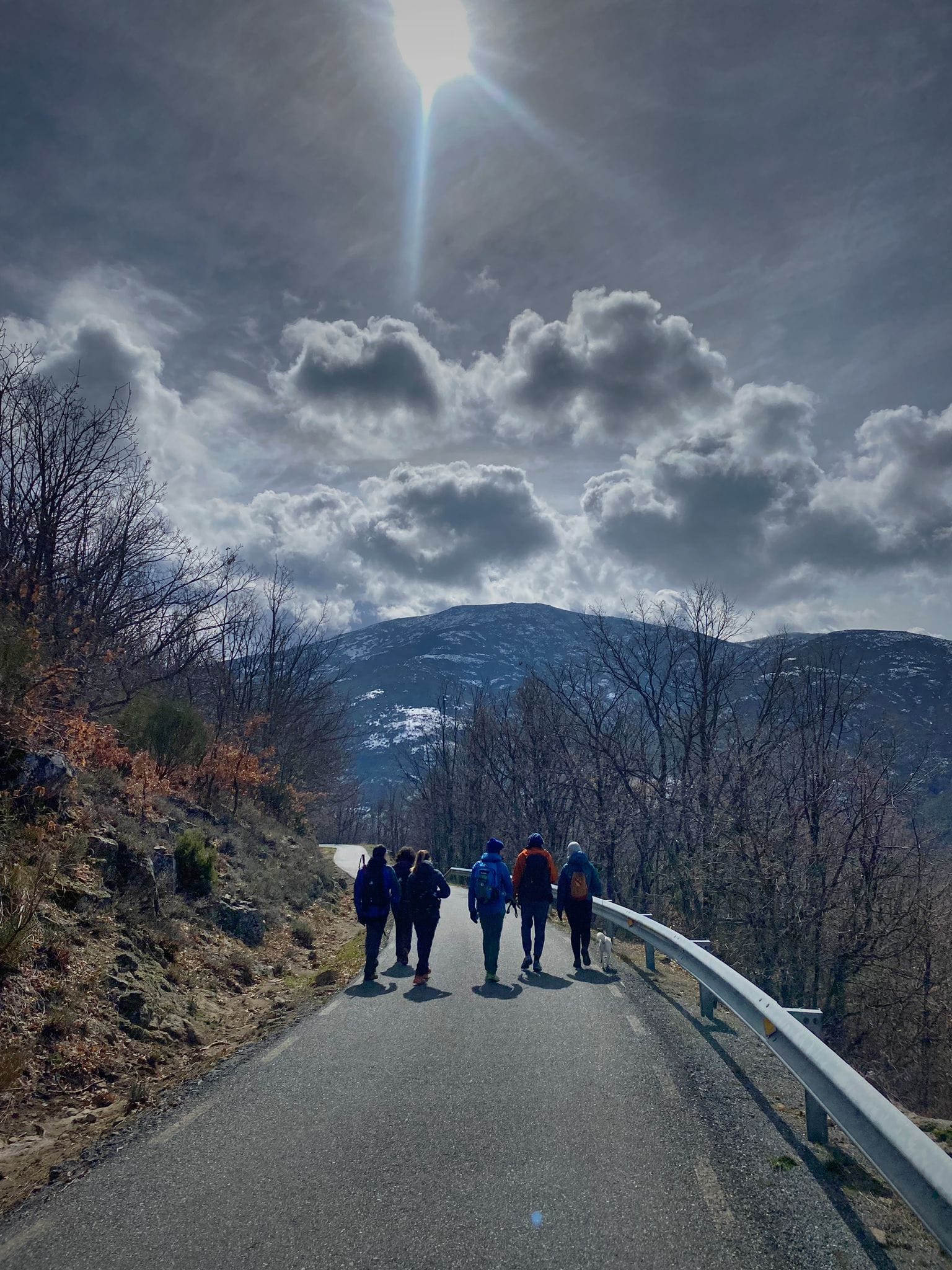 1ª Cima Valle de Ambroz: Monumento de los Montañeros (Puerto de Honduras)