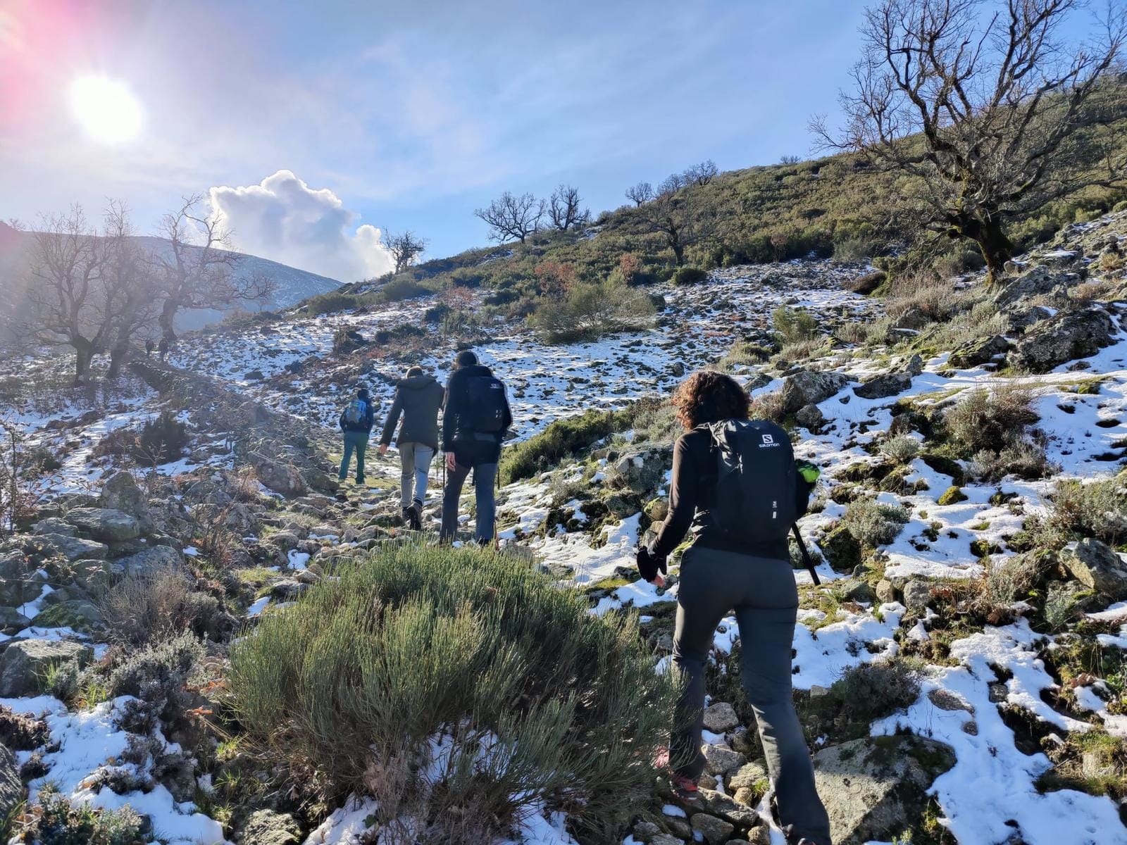 1ª Cima Valle de Ambroz: Monumento de los Montañeros (Puerto de Honduras)