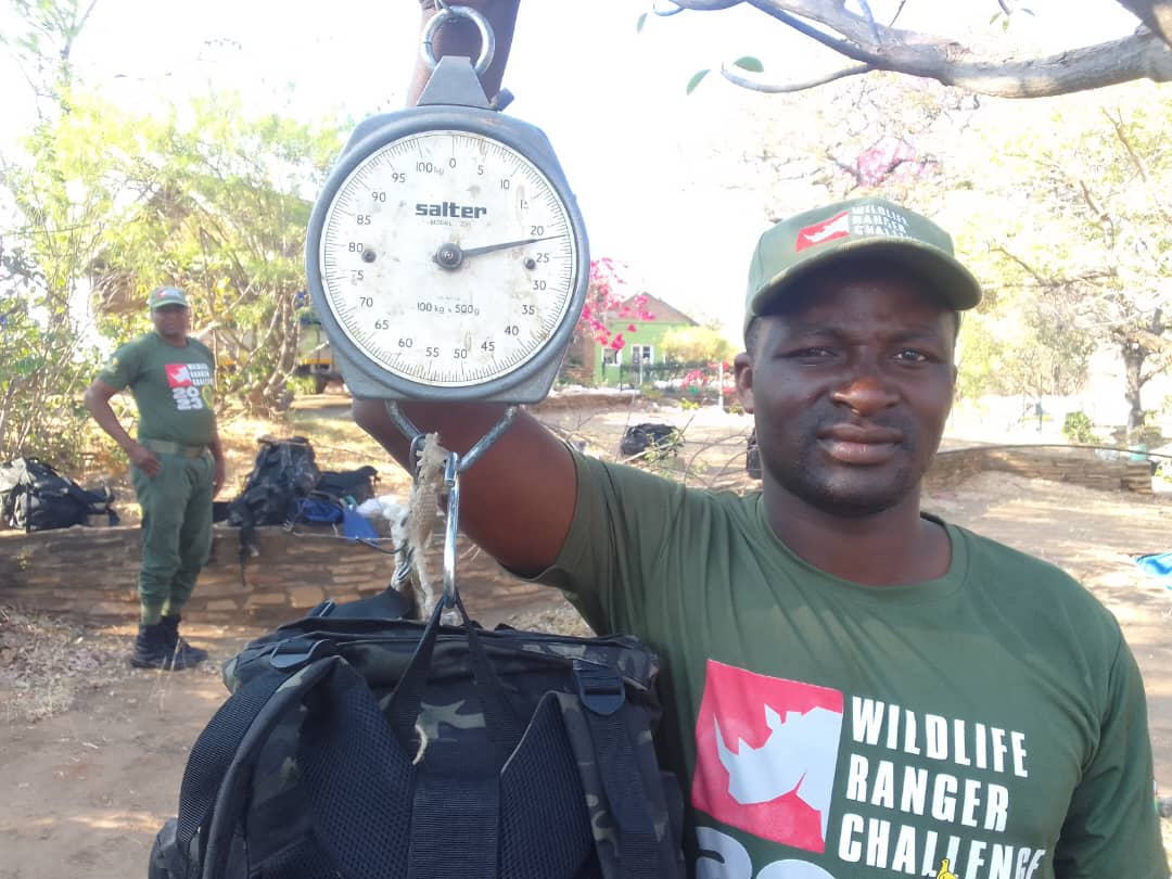 Backpack weigh-in done and everything is ready for the 21km!