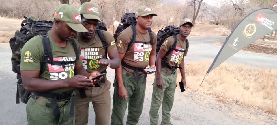 21km marathon is underway