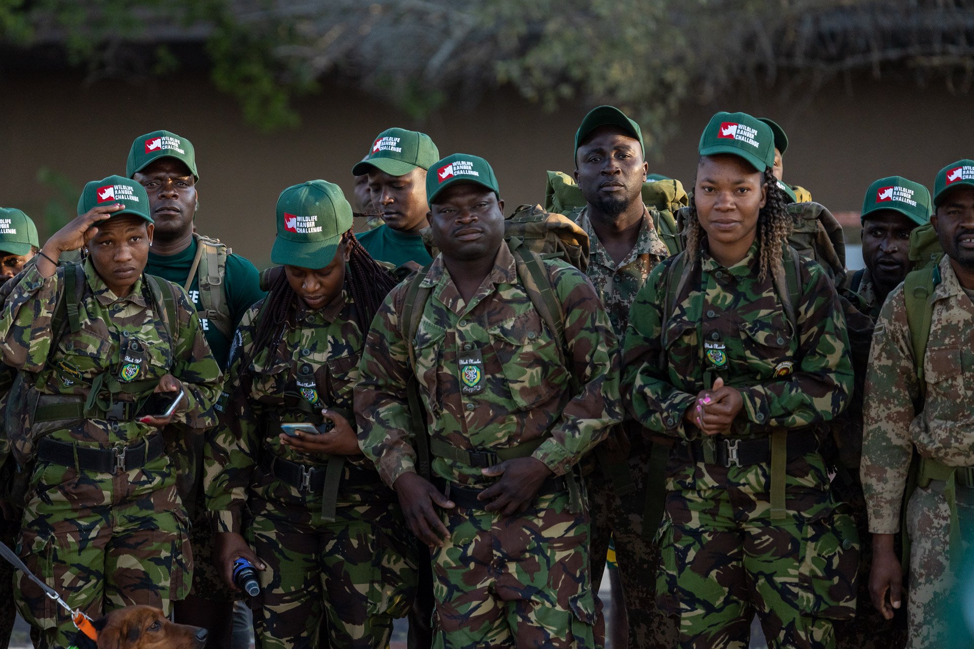 Team 1 at Southern African Wildlife College