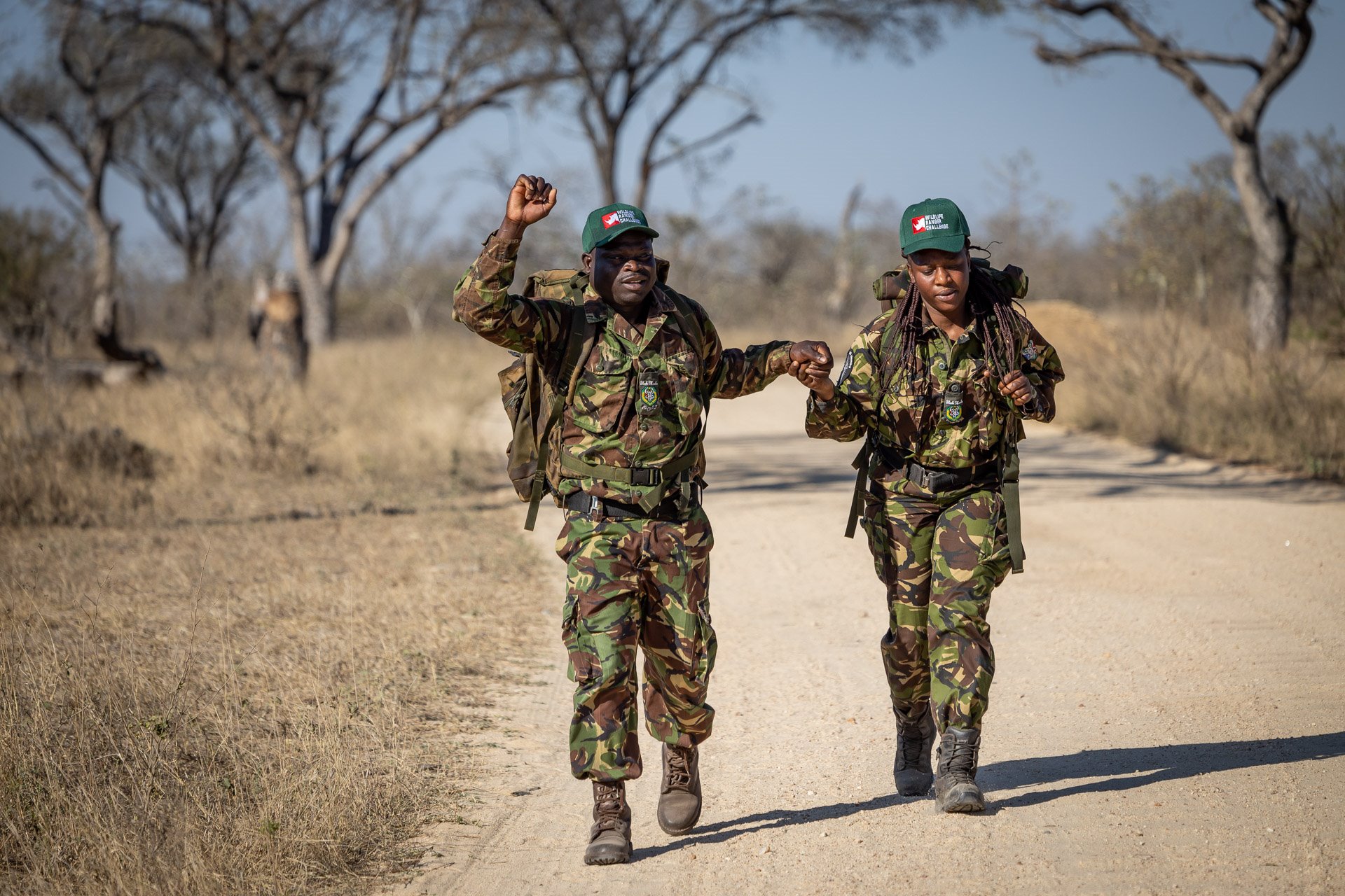 Team 1 at Southern African Wildlife College
