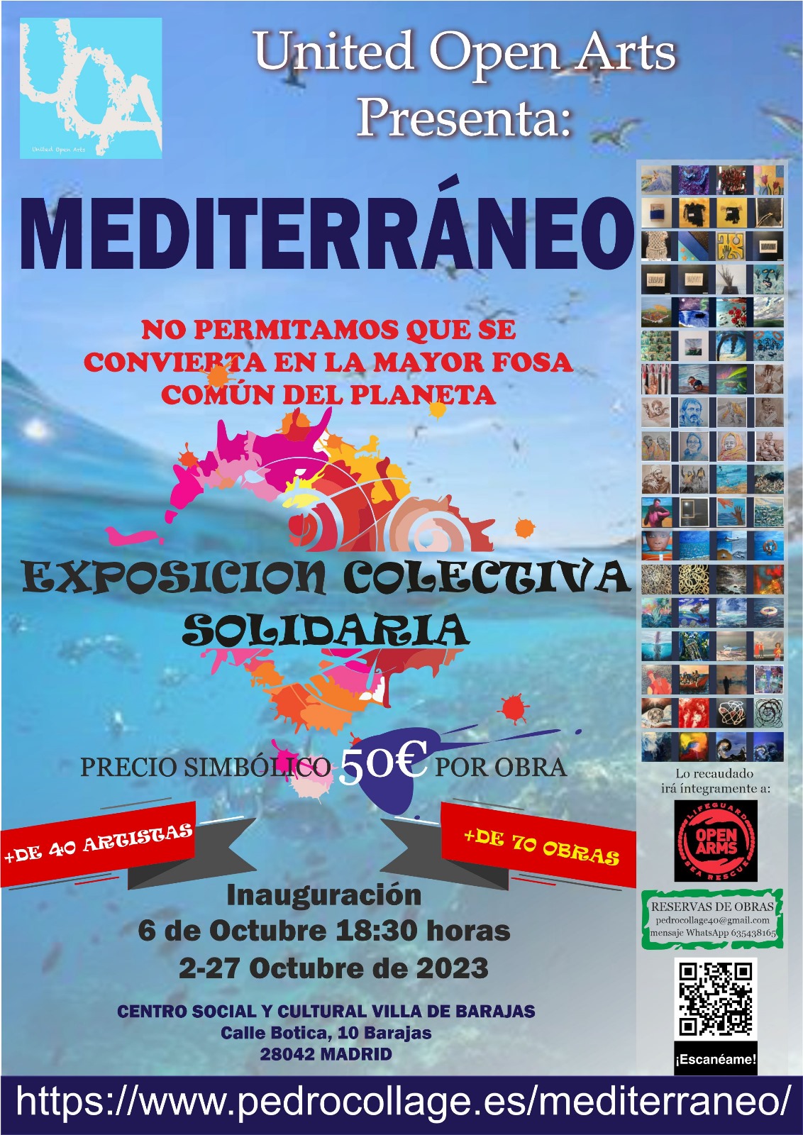 Exposición en CSC Villa de Barajas