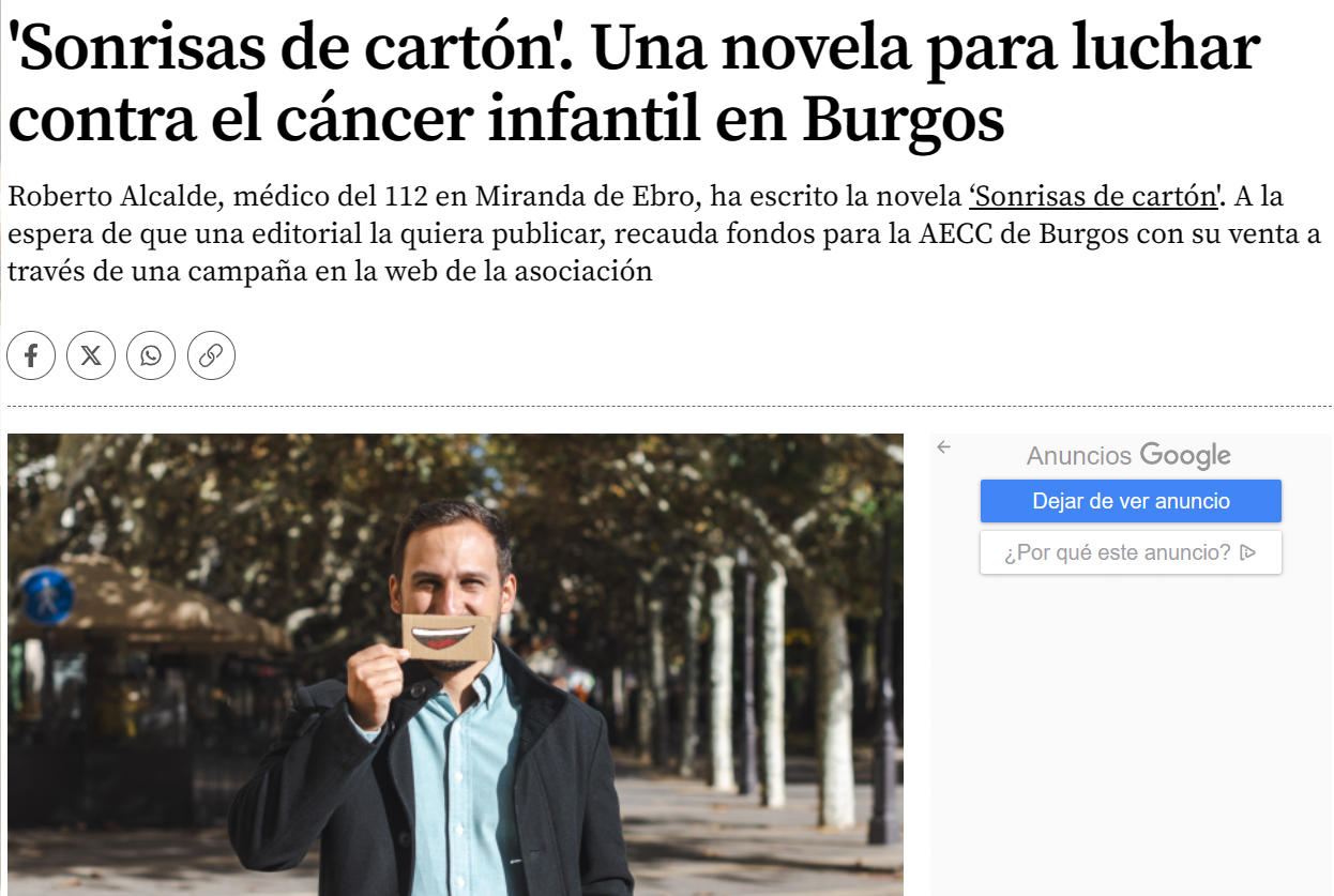 Nueva entrevista del Correo de Burgos