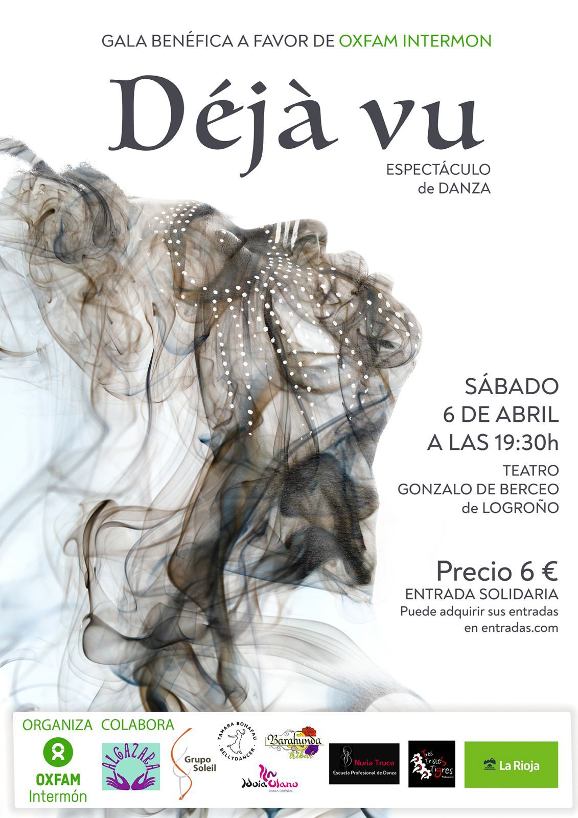 GALA DE DANZA SOLIDARIA "DÉJÀ VU". Agua para Palestina