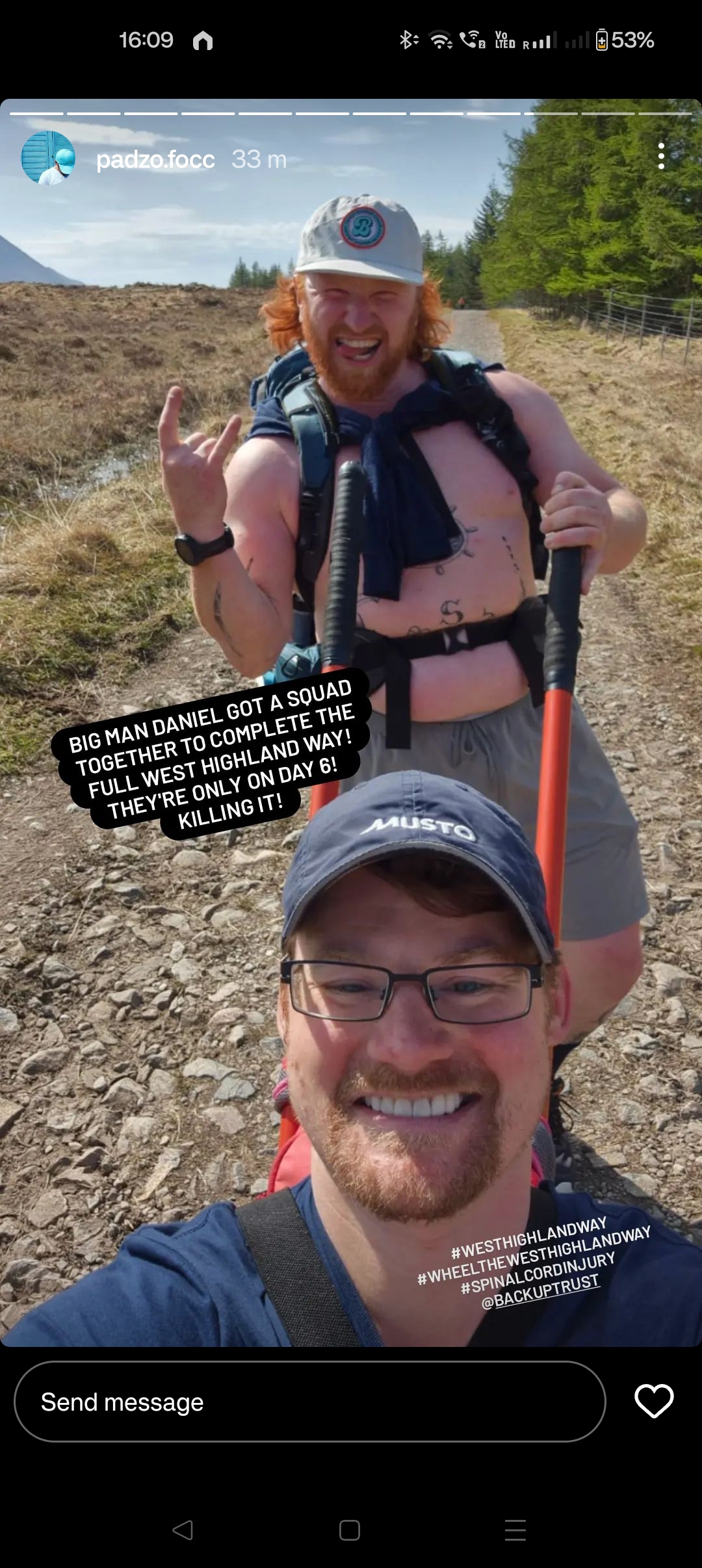 Day 7 - Kingshouse to Kinlochleven - evening