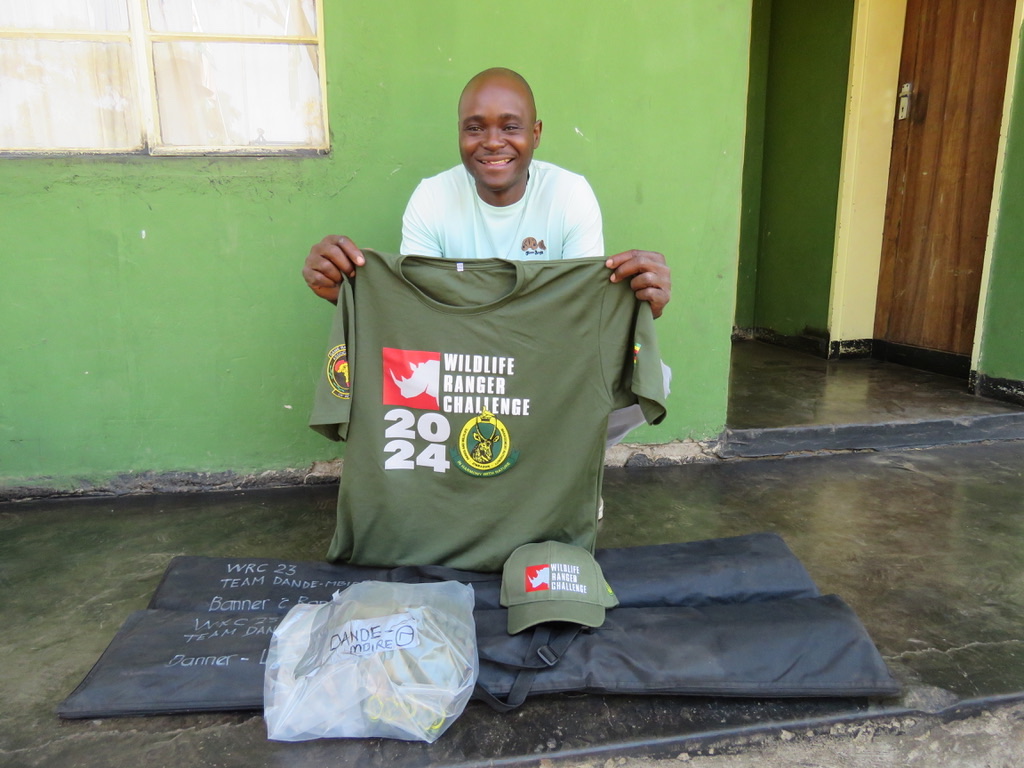 WRC 24 T-shirts and Caps delivered to Team Dande-Mbire