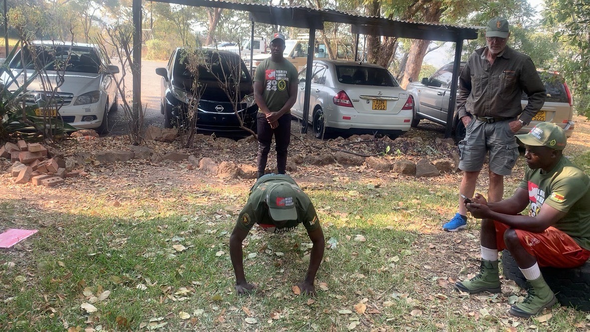 Visit to Team Mid-Zambezi, Kit delivery and Training Session