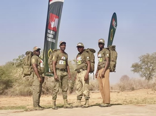 TEAM CHIRUNDU TASK FORCE HAS COMPLETED WILDLIFE RANGER CHALLENGE 2024 PUSHUP CHALLENGE