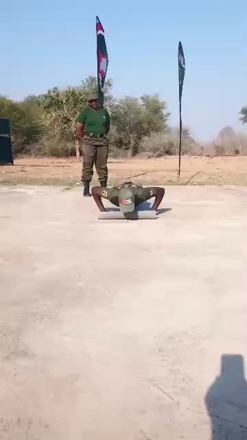 TEAM CHIRUNDU TASK FORCE HAS COMPLETED WILDLIFE RANGER CHALLENGE 2024 PUSHUP CHALLENGE
