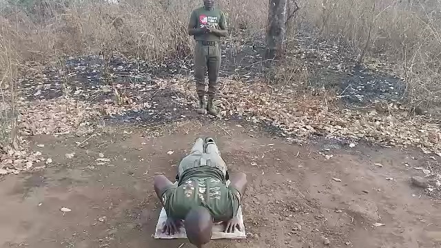 TEAM DOMA HAS COMPLETED WILDLIFE RANGER CHALLENGE 2024 PUSHUP CHALLENGE