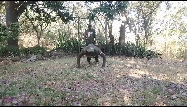 TEAM MID ZAMBEZI HAS COMPLETED WILDLIFE RANGER CHALLENGE 2024 PUSHUP CHALLENGE