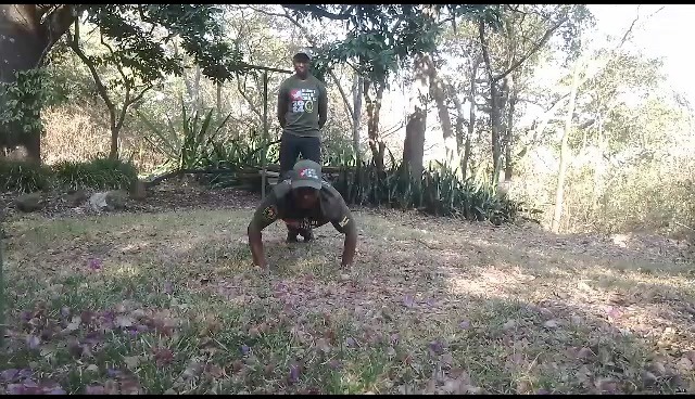 TEAM MID ZAMBEZI HAS COMPLETED WILDLIFE RANGER CHALLENGE 2024 PUSHUP CHALLENGE