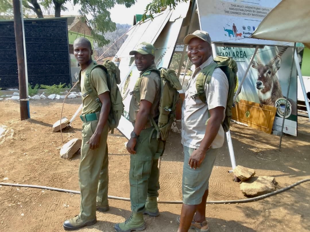 Team kit deliveries by Tashinga Initiative