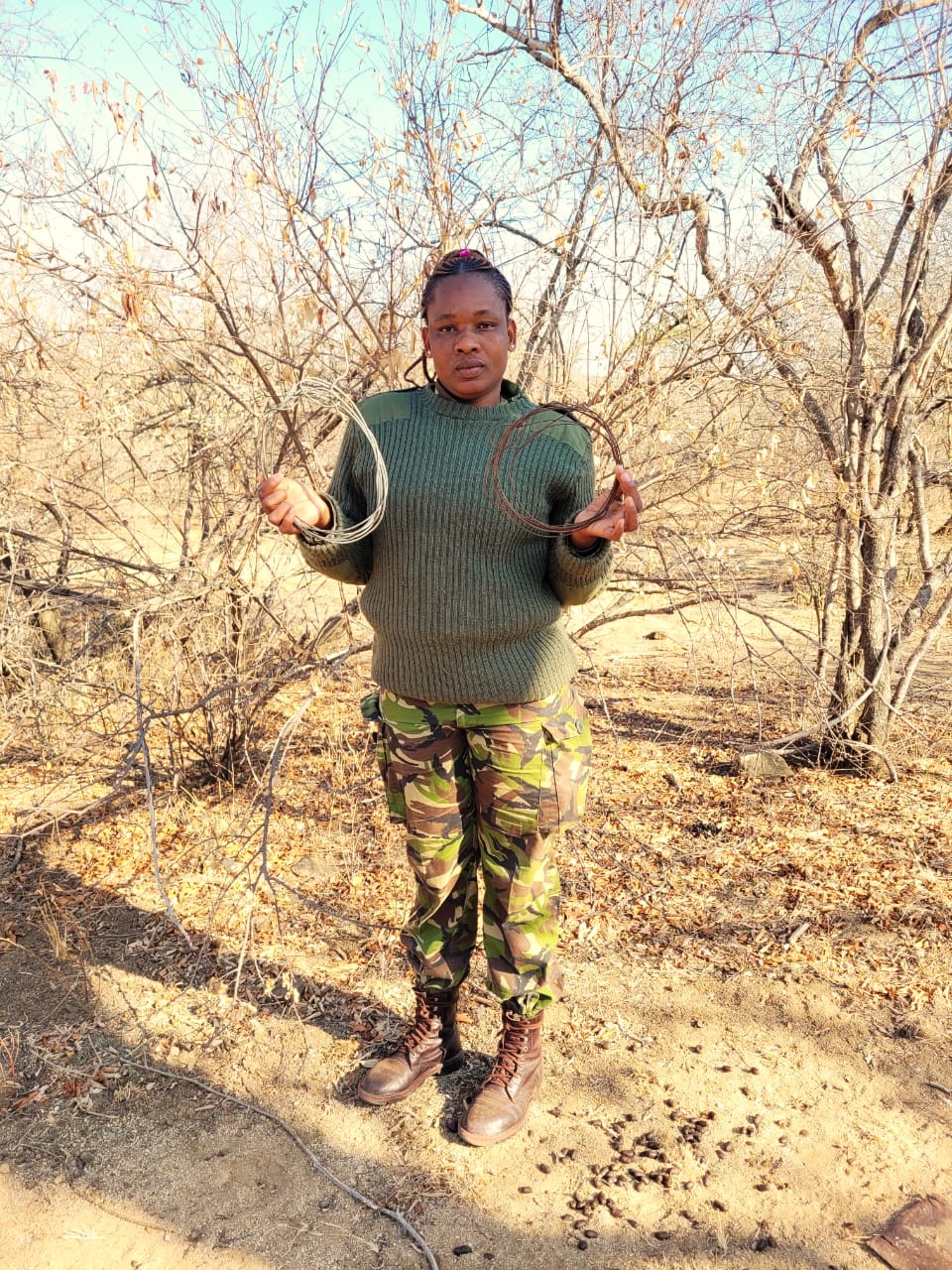 Looking and finding snares.