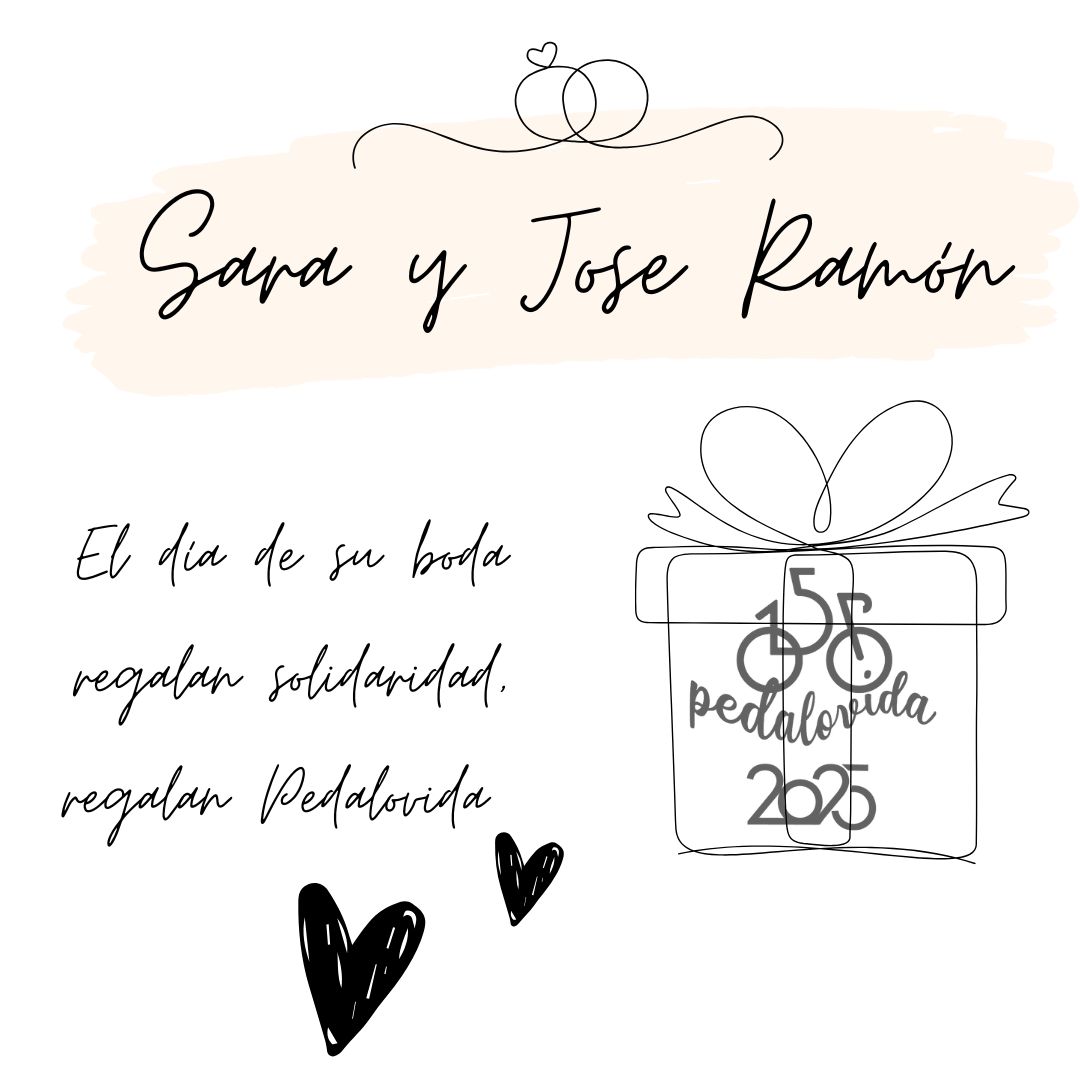 Regalo de Boda Sara y Jose Ramón
