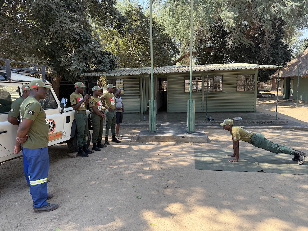 WRC Mini Challenge PUSHUPS preparations underway!