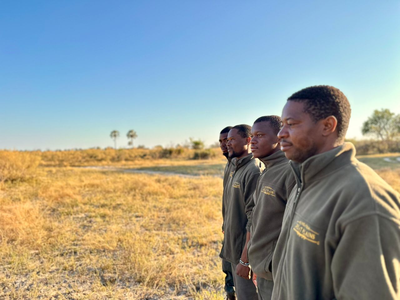 TEAMWORK! Male Rangers sunrise training