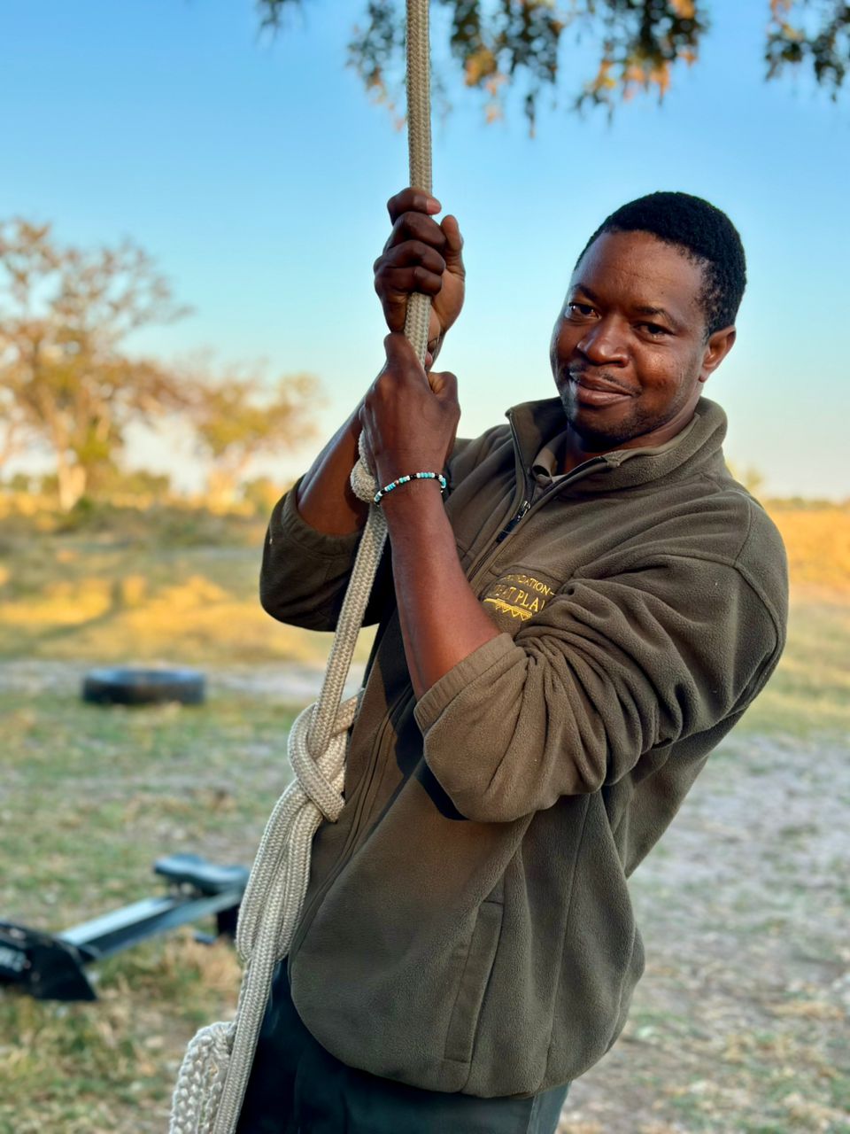 TEAMWORK! Male Rangers sunrise training