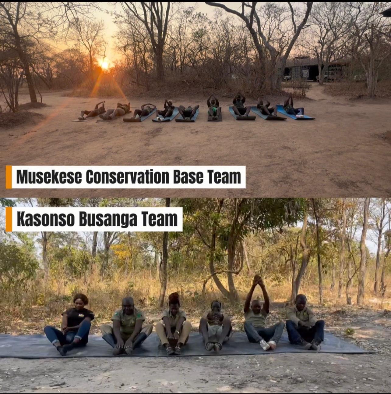 Our rangers took on the Sit-up Challenge