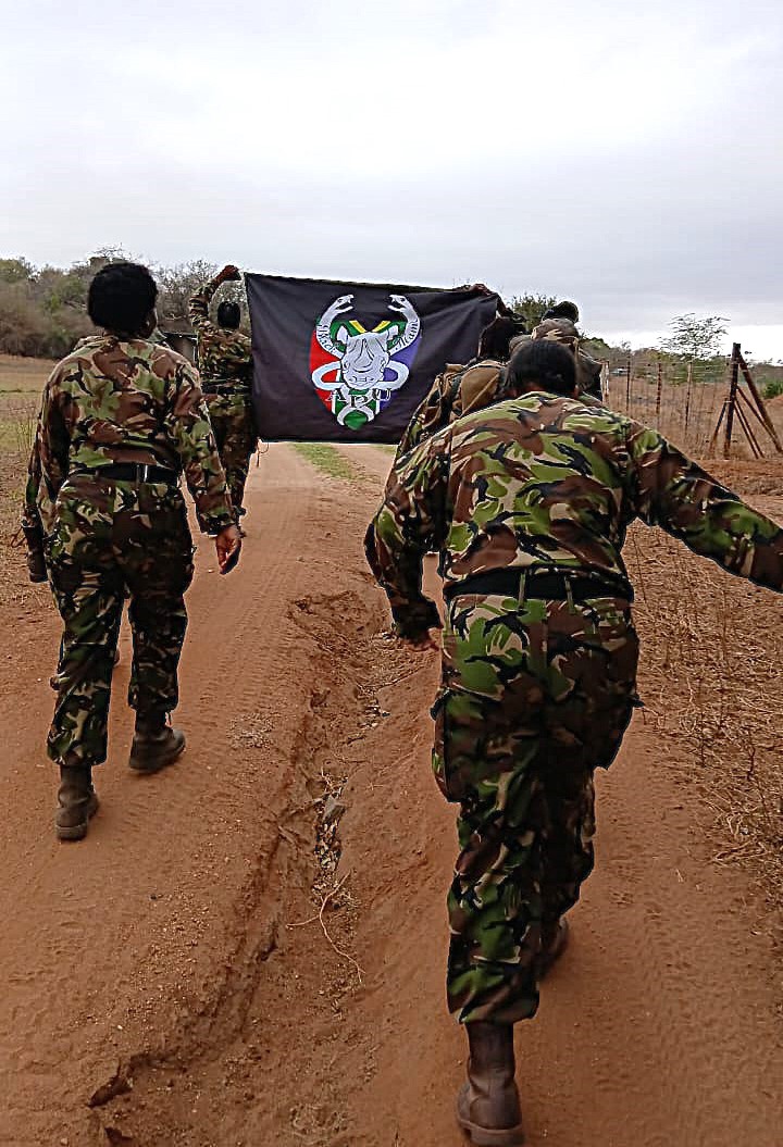 Team A's 21 km done!