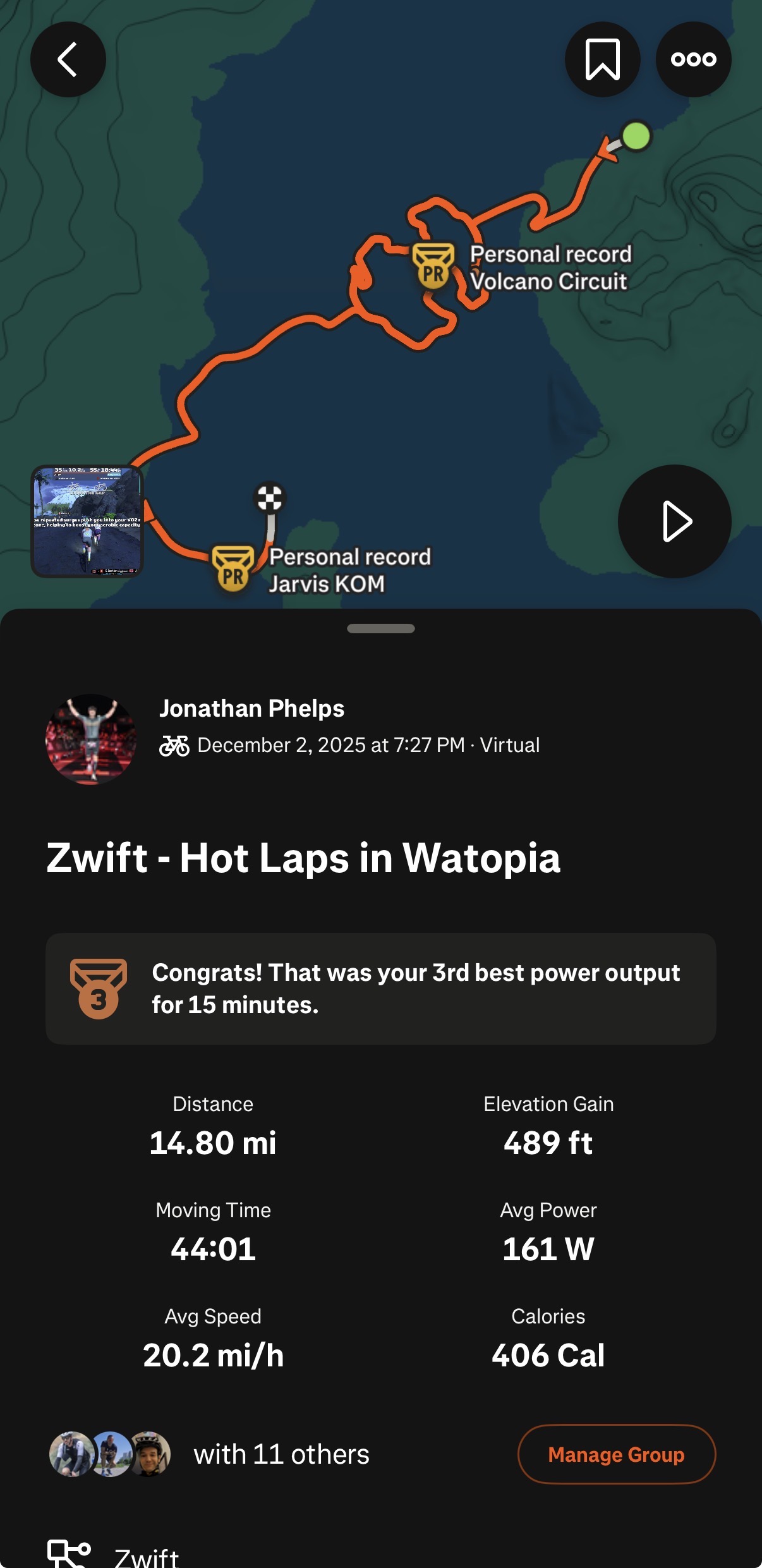 Zwift - Hot Laps in Watopia