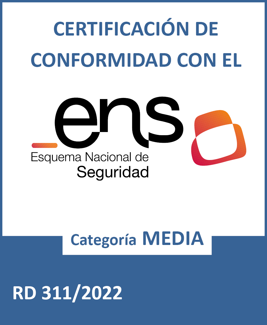 Certificado de conformidad con el ENS
