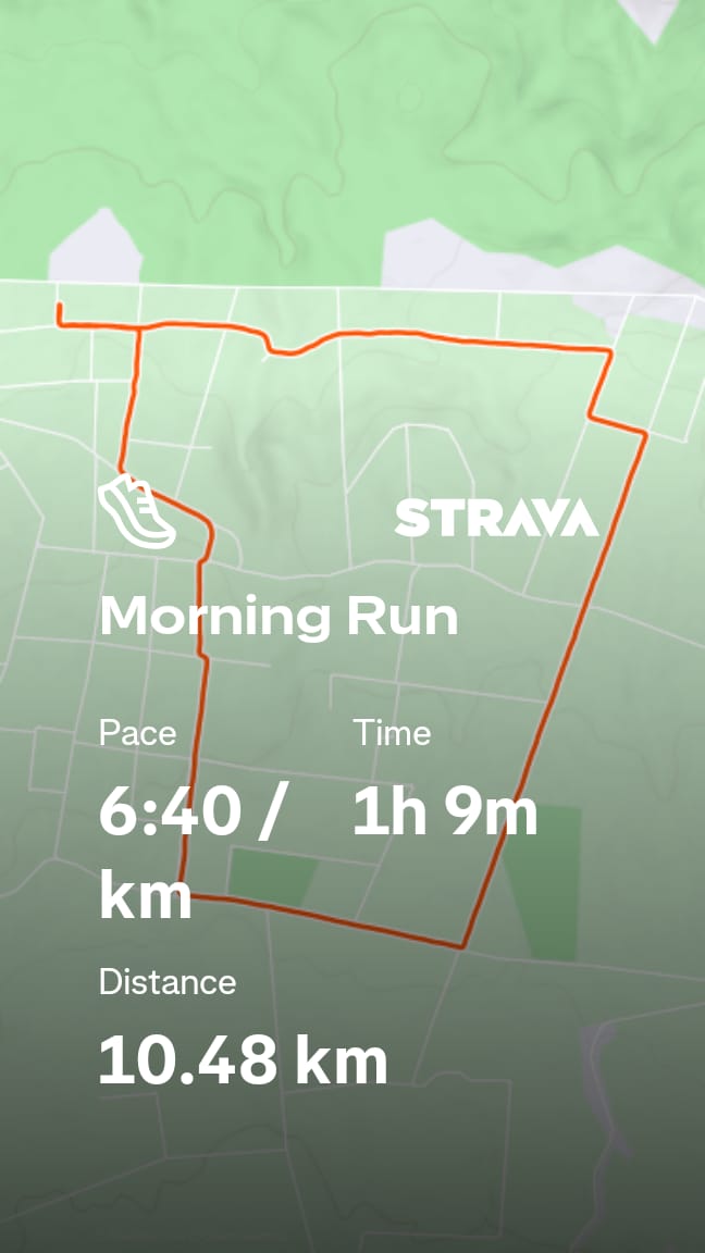 Rangers Morning jog