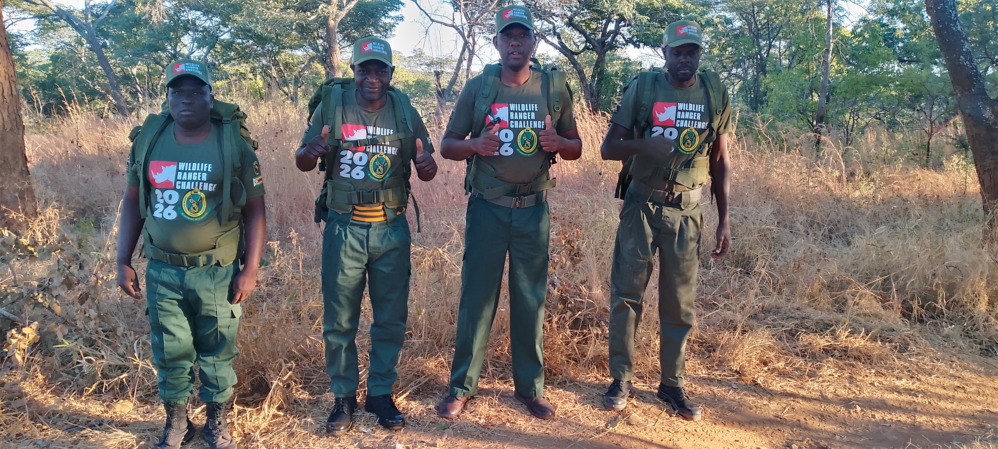 Training underway, wherever, whenever - the Rangers of Zambezi are making it happen